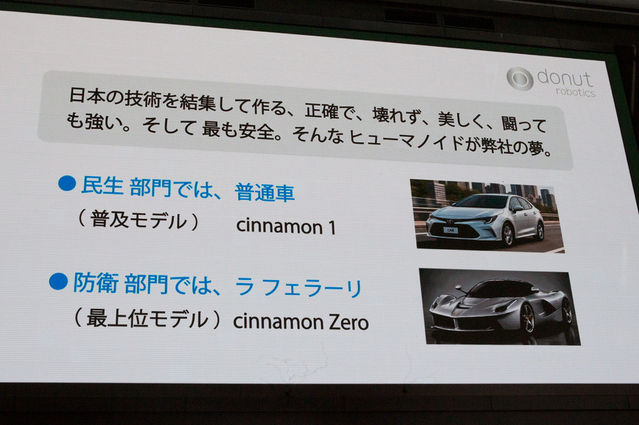 「最強のヒューマノイドは日本から生まれる」日本の勝機とは　今秋発表の新型モデルも先行披露　ドーナッツロボティクス