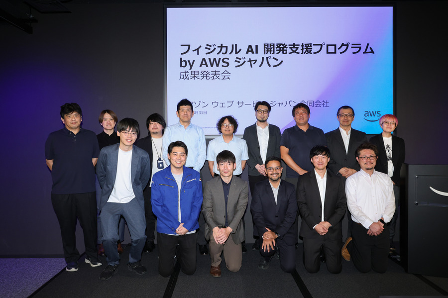 ヒューマノイド、VLA、世界モデル開発が加速　AWSがフィジカルAI企業51社を支援、14社が成果発表