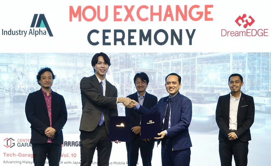 マレーシア製造DX加速へ、Industry AlphaとDreamEDGEがAMR・FMS活用の業務提携を発表