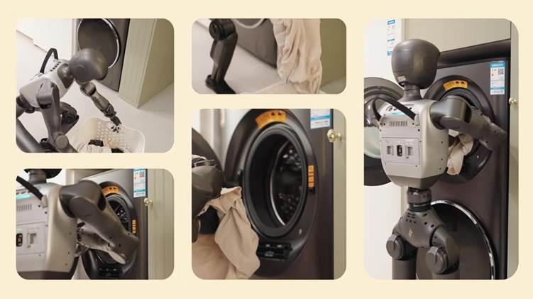 ヒューマノイド「Booster T2」が家事をこなす様子の映像 Booster Robotics