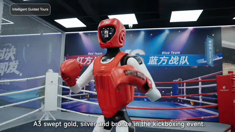 デモ映像の枠を超え日常へ ショールームの案内からホテルの受付まで行うヒューマノイドAGIBOT A3 Ultra