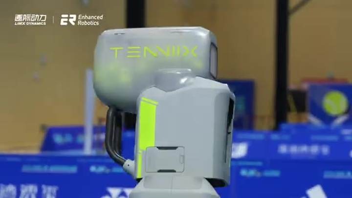 フィジカルAIが拓くテニス練習の未来と技術の可能性LimX Dynamics・Enhanced Robotics【動画】