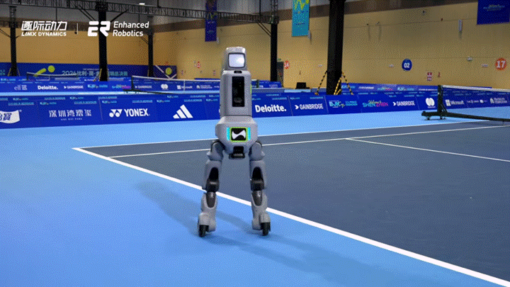 フィジカルAIが拓くテニス練習の未来と技術の可能性LimX Dynamics・Enhanced Robotics【動画】