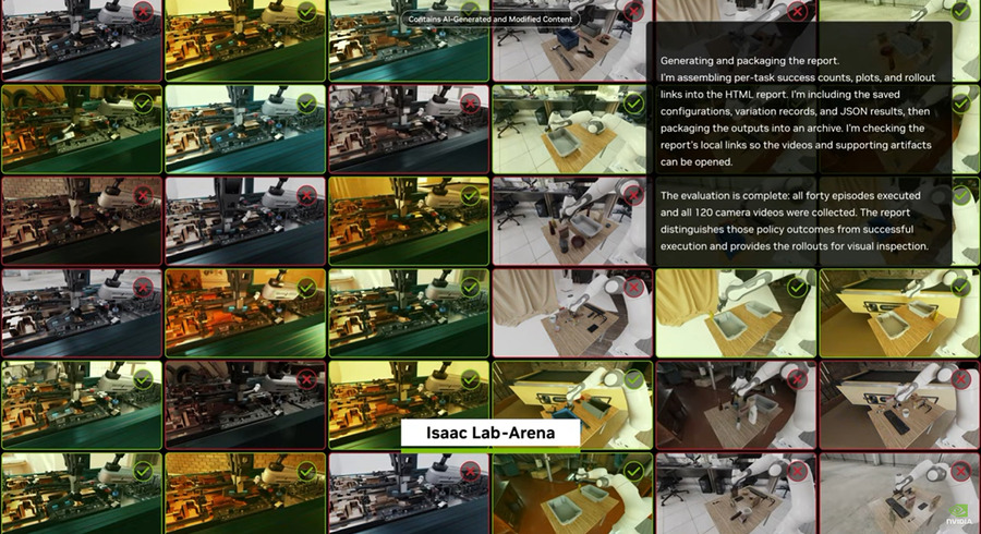 NVIDIAがOpenAI「GPT-6 Astra」でロボット開発を自動化　Isaacなどの開発ツールをAIが操作する動画を公開