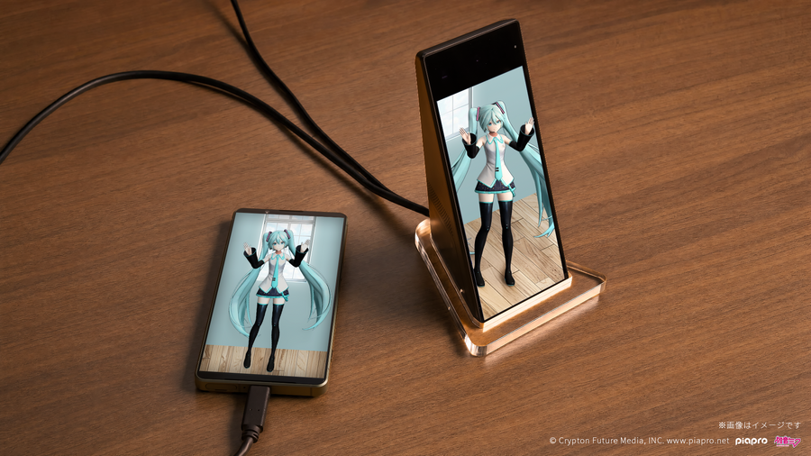 メガネ不要の立体映像で初音ミクなどの推しキャラを鑑賞 ソニーの空間再現ディスプレイに対応したデジタルフィギュア
