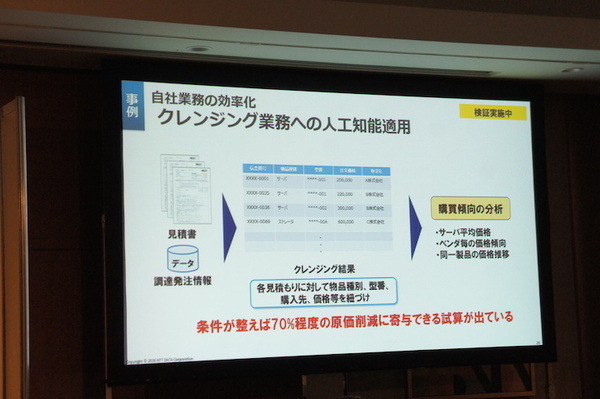 【SoftBank World 2016 徹底レポート(24)】人工知能最前線 ～NTTデータのAI戦略と事例～