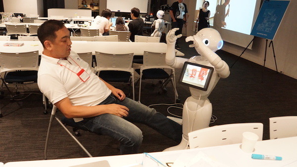 Pepper at BEAMS JAPAN HACK 2016に行ってきました　その１