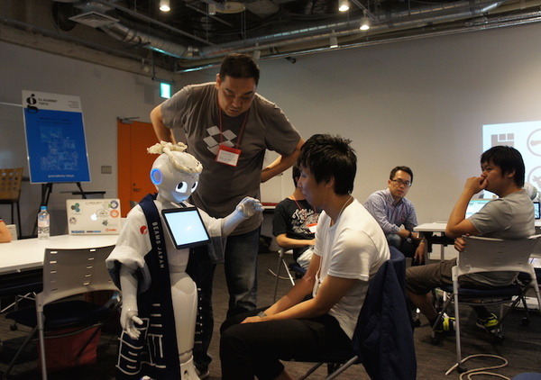 Pepper at BEAMS JAPAN HACK 2016に行ってきました　その２