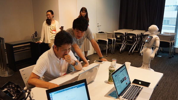 Pepper at BEAMS JAPAN HACK 2016に行ってきました　その２