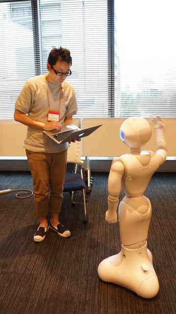 Pepper at BEAMS JAPAN HACK 2016に行ってきました　その２