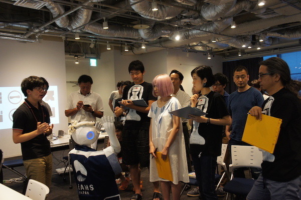 Pepper at BEAMS JAPAN HACK 2016に行ってきました　その２