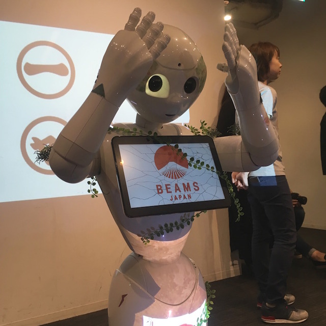 Pepper at BEAMS JAPAN HACK 2016に行ってきました　その２