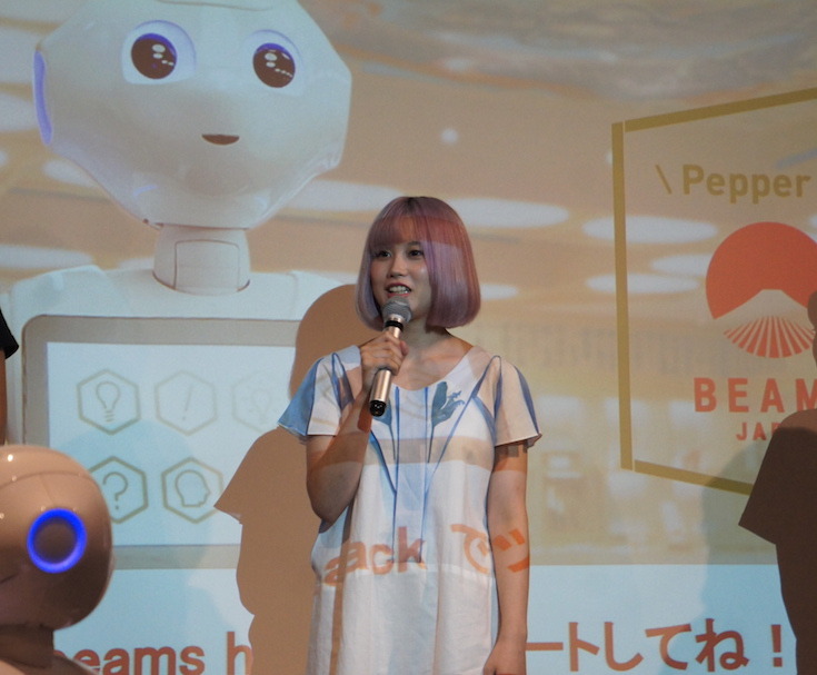 Pepper at BEAMS JAPAN HACK 2016に行ってきました　その２