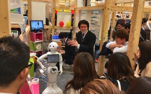 慶應義塾大学「SFC Open Research Forum (ORF) 」でのロボットを見てきました