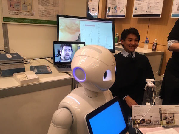 慶應義塾大学「SFC Open Research Forum (ORF) 」でのロボットを見てきました