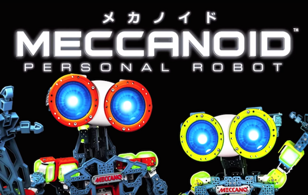 タカラトミーから組み立て式エンターテイメントロボット「MECCANOID」（メカノイド）が出るよ！