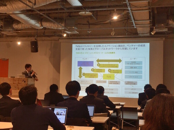 デジタルハリウッド　サービスロボティクス専攻（トーマツベンチャーサポート）の授業が行われました