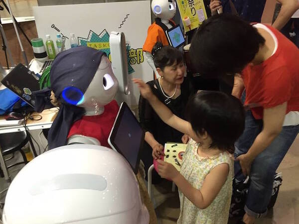 Pepper向けの洋服などを作っている川内さんにお話を聞いてみました
