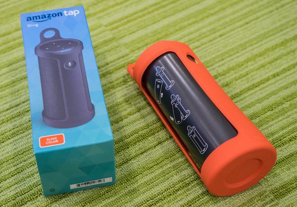 Amzon Tapのオプション「Sling Cover」も買ってみた