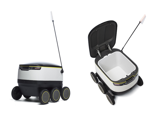 夢の配達ロボット「Starship Technologies」のデリバリーロボットが凄い