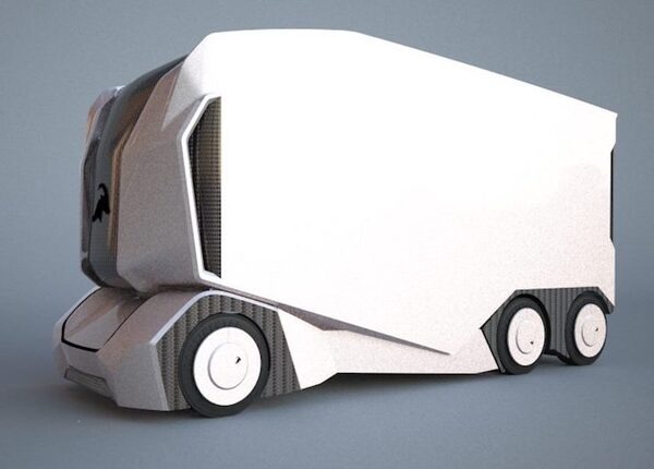 自動運転された電気貨物輸送車で荷物を低価格で配達するプロジェクト「EINRIDE」