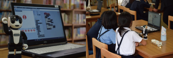 岡山県総合教育センター、県内公立学校にプログラミング教育用ロボホン貸し出しを開始！ Scratchに対応