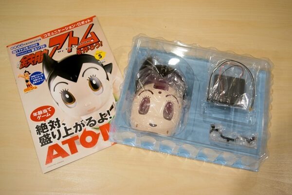 本日発売「週刊鉄腕アトムを作ろう！」第5号レビュー！ 付録にはついにATOMの顔が！