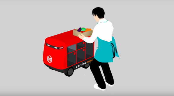 ZMP、歩道を走行する宅配ロボット「CarriRo Delivery」を発表！  一業種につき一社限定の実証実験パートナー募集もスタート