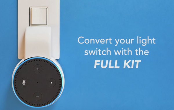 「Echo Dot Mount」があれば配線スッキリ、コンセントに刺すだけ！