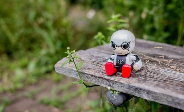 【レビュー】トヨタのロボット「KIROBO mini(キロボミニ)」と散歩行ってきた！