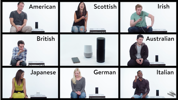 【Siri vs Alexa vs Google Assistant】AI音声アシスタントの聞き取りテスト、各国8人の音声を一番聞き取るのはどれか？