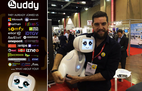 Blue Frog Roboticsのコミュニケーションロボット「Buddy」のハードウェア開発状況は？