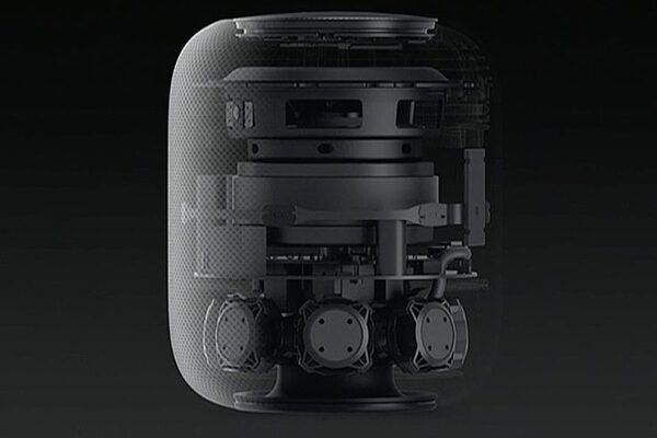 【速報】アップルがSiri搭載のスマートスピーカー「HomePod」(ホームポッド)をWWDCで発表、A8チップ、7ツイーター、6マイク搭載して349ドル