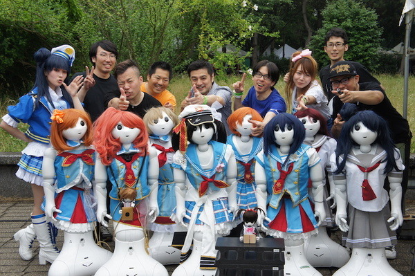 Re:animationにあのロボットアイドル「ロボライブ！」が参戦！