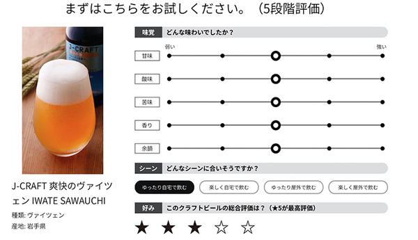 人工知能が味覚を解析してお酒を提案する「SENSY ソムリエ」、ワイン、日本酒の次は「クラフトビール」版をリリース