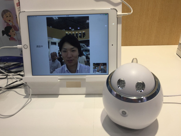 【国際モダンホスピタルショウ2017】シャープのホームアシスタントに会いに、infocomのブースにいってきました！