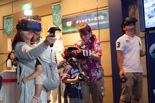 須磨水族園の体験型VR / 全天球360映像 / フィッシュロボットの事前体験会レポート！360水中体験映像は全編YouTubeで公開