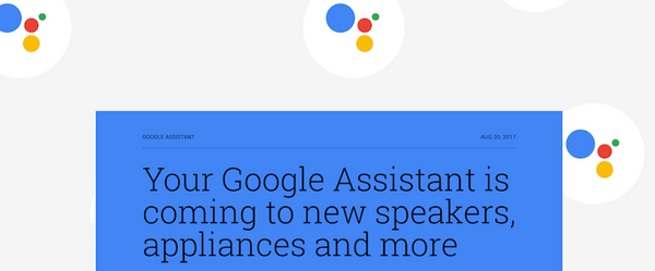 パナソニック、オンキヨー、LGなど、複数の大手メーカーがGoogle Assistant搭載スマートスピーカーを発表！