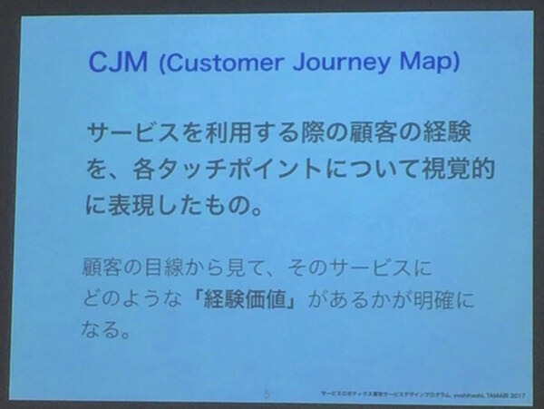 顧客の体験を視覚的に表現「カスタマー・ジャーニー・マップ」とは？デジハリ ロボティクスアカデミー サービスデザインプログラム6回目の授業