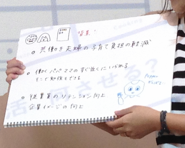 「Pepper App Challenge スタートアイデアソン」に行ってきました。 #pac2015w