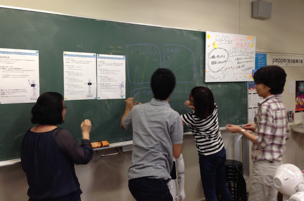 「Pepper App Challenge スタートアイデアソン」に行ってきました。 #pac2015w