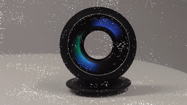 360度回転するドーナツ型ロボット「Olly」は「感情認識」と「人格形成」ができる