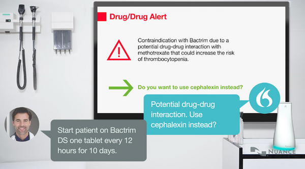 ニュアンス・コミュニケーションズが医療機関向けにAIアシスタント搭載スマートスピーカーを発表