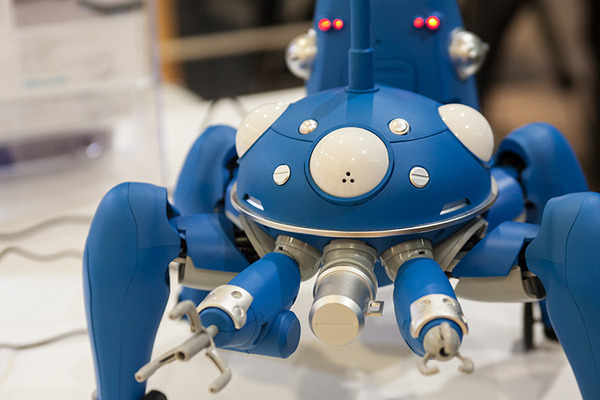 【動画あり】攻殻機動隊S.A.Cから飛び出してきたような可愛い「1/8タチコマ」と高島屋「ロボティクススタジオ」で会話してきた