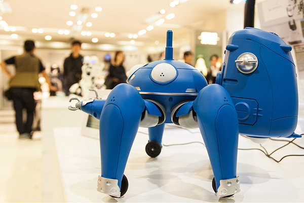 【動画あり】攻殻機動隊S.A.Cから飛び出してきたような可愛い「1/8タチコマ」と高島屋「ロボティクススタジオ」で会話してきた