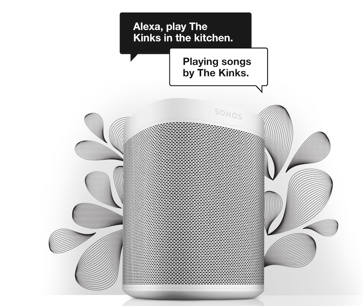 SONOSからAmazon Alexa搭載スマートスピーカー「Sonos One」登場！