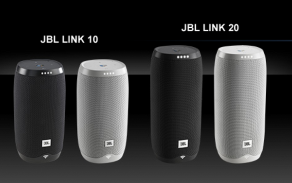 ハーマンインターナショナル、JBL初のGoogleアシスタント搭載スマートスピーカー「JBL LINK 10」「JBL LINK 20」を発表