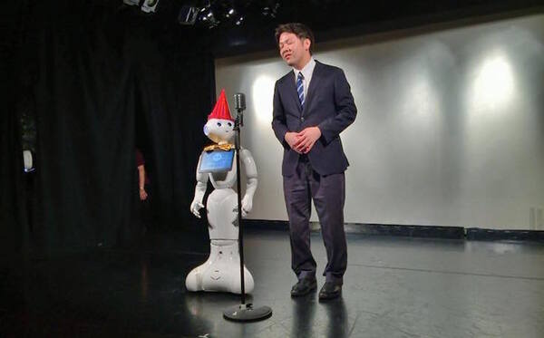 【密着レポート】ロボット漫才のペッパーズ、今年はなんと２台のペッパーで漫才！？