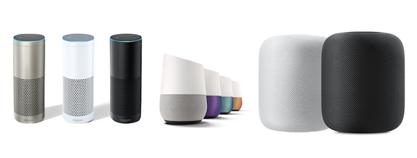 【最新スマートスピーカー徹底比較】「Amazon Echo」「Google Home」「Apple HomePod」「LINE WAVE」どれを買うべき？