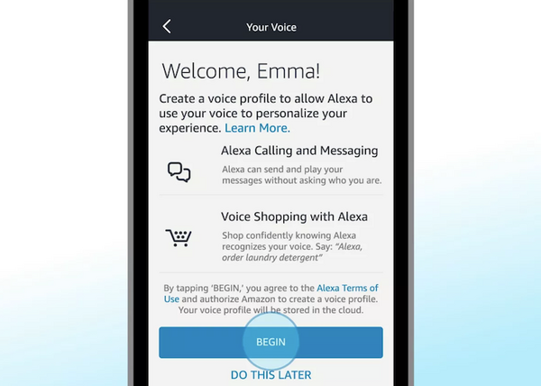 Amazon Alexaが音声で人を識別、パーソナライズした応答が可能に！